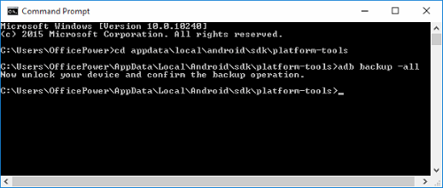 adb command