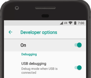 usb debugging