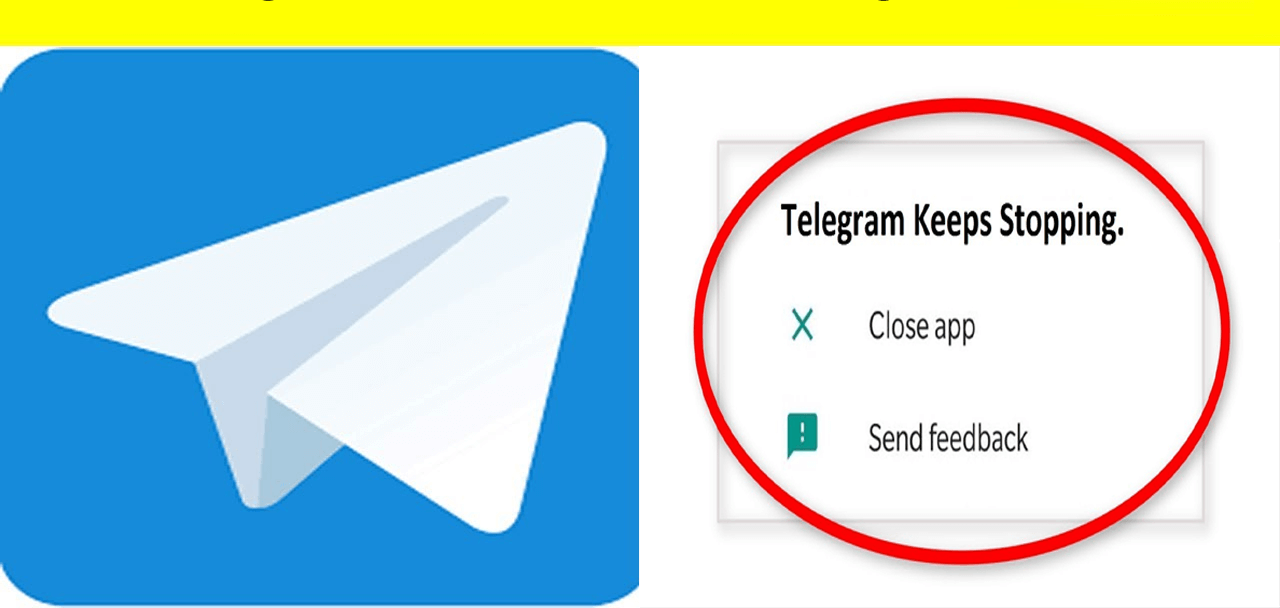 réparer l'application Telegram continue de s'écraser sur Android