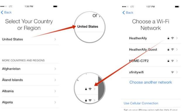 select-country-icloud