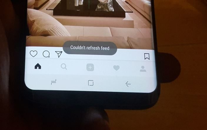 réparer "Impossible d'actualiser le flux" sur Instagram