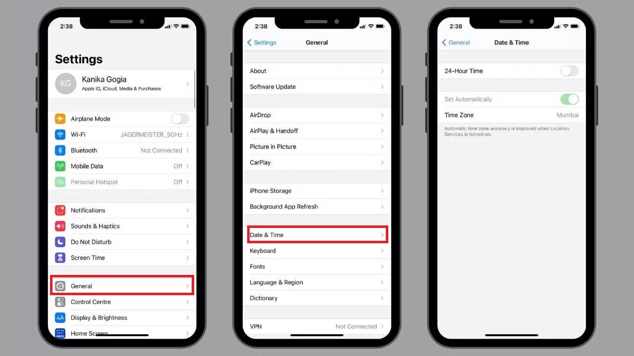 check-date-and-time-settings