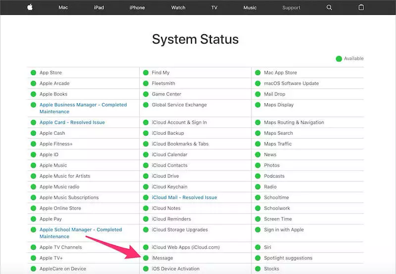 check-system-status