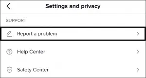 report-tiktok-support
