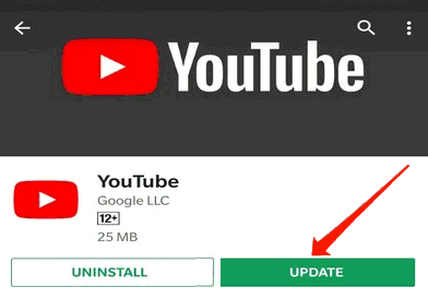 update-youtube-app