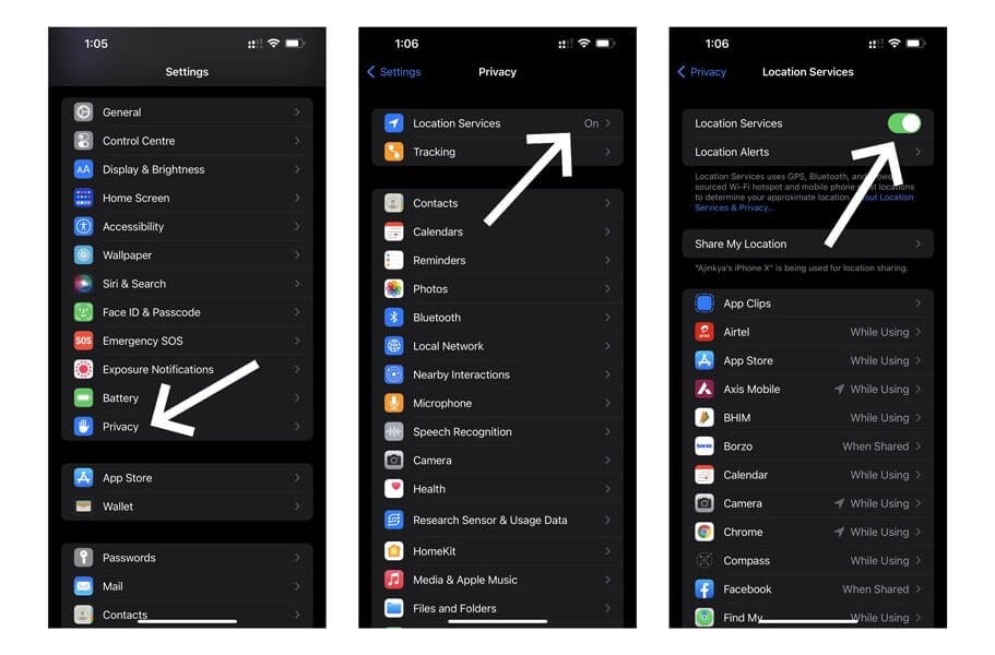 check-default-location