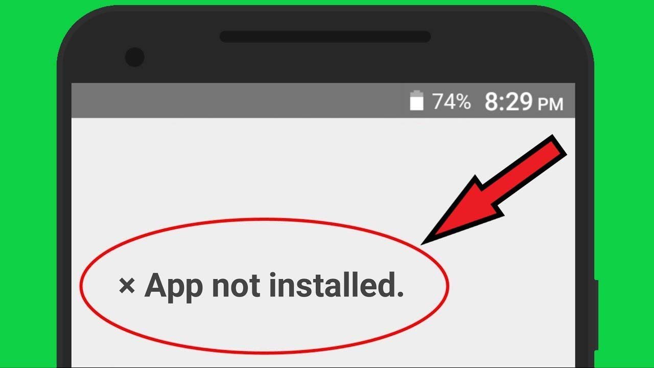 réparer "Application non installée" Erreur sur Android