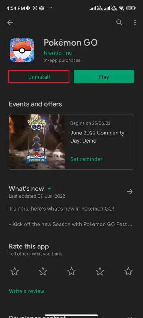 uninstall-Pokemon-go