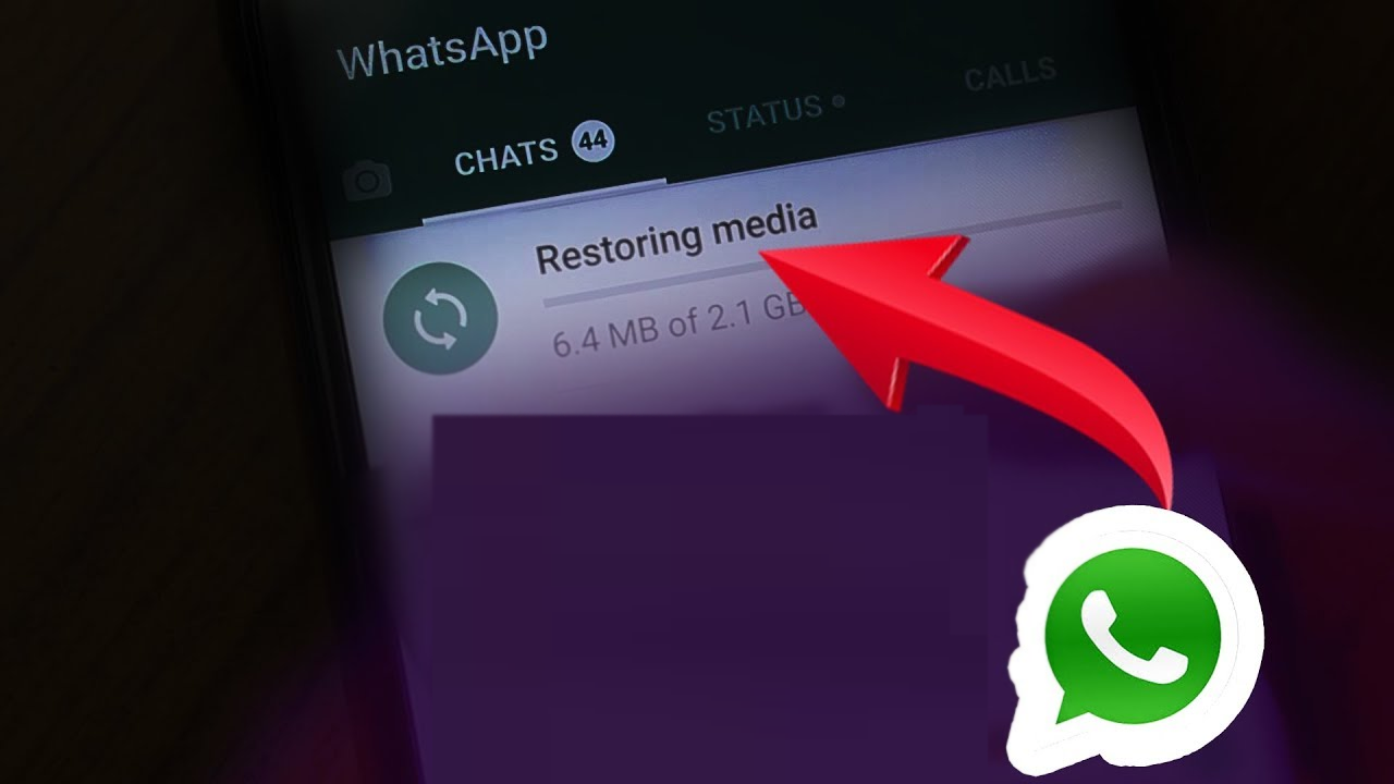 réparer WhatsApp Restaurer Coincé Sur Androïd