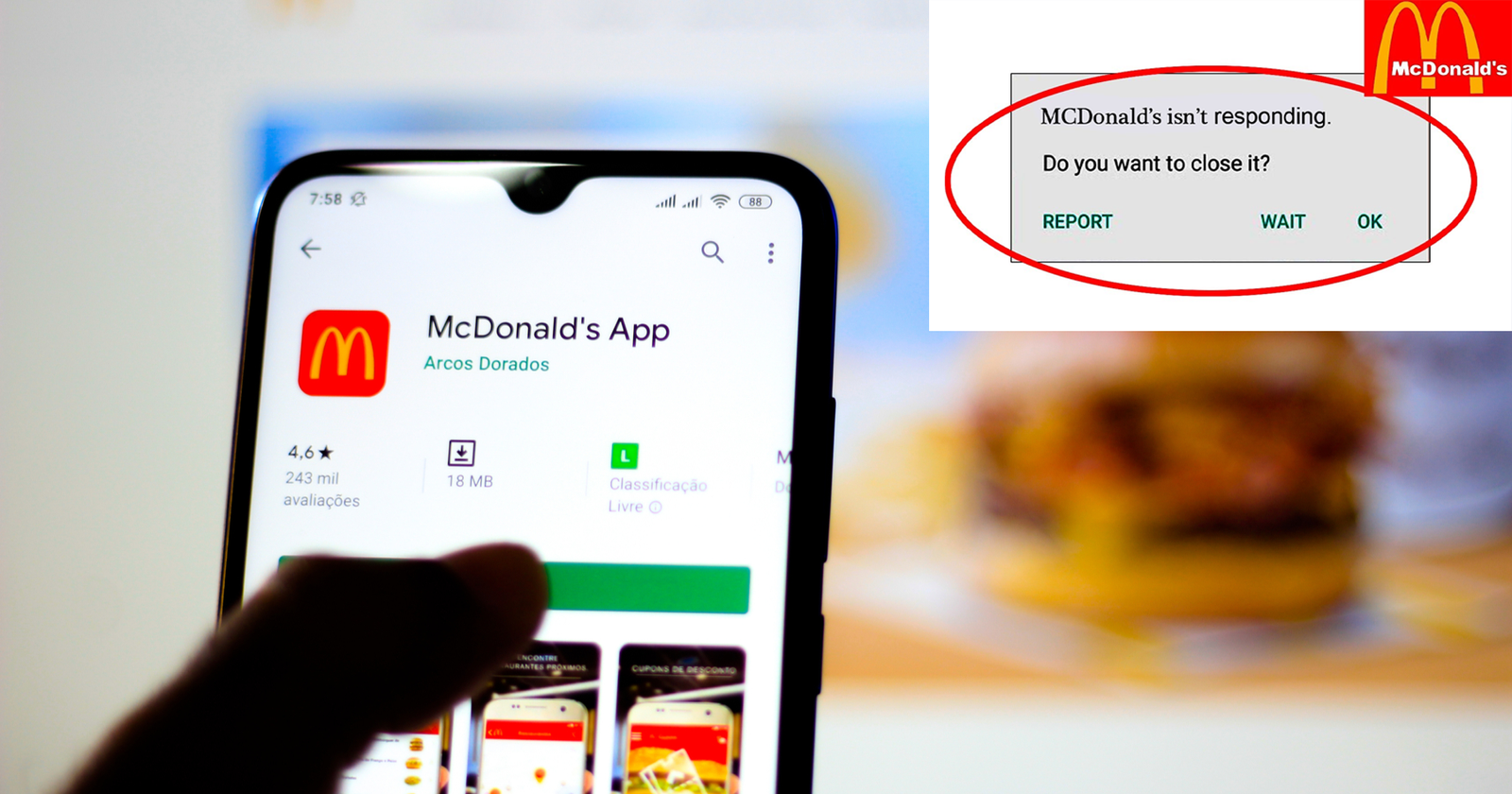 réparer L'appli McDonald's ne fonctionne pas Sur Androïd