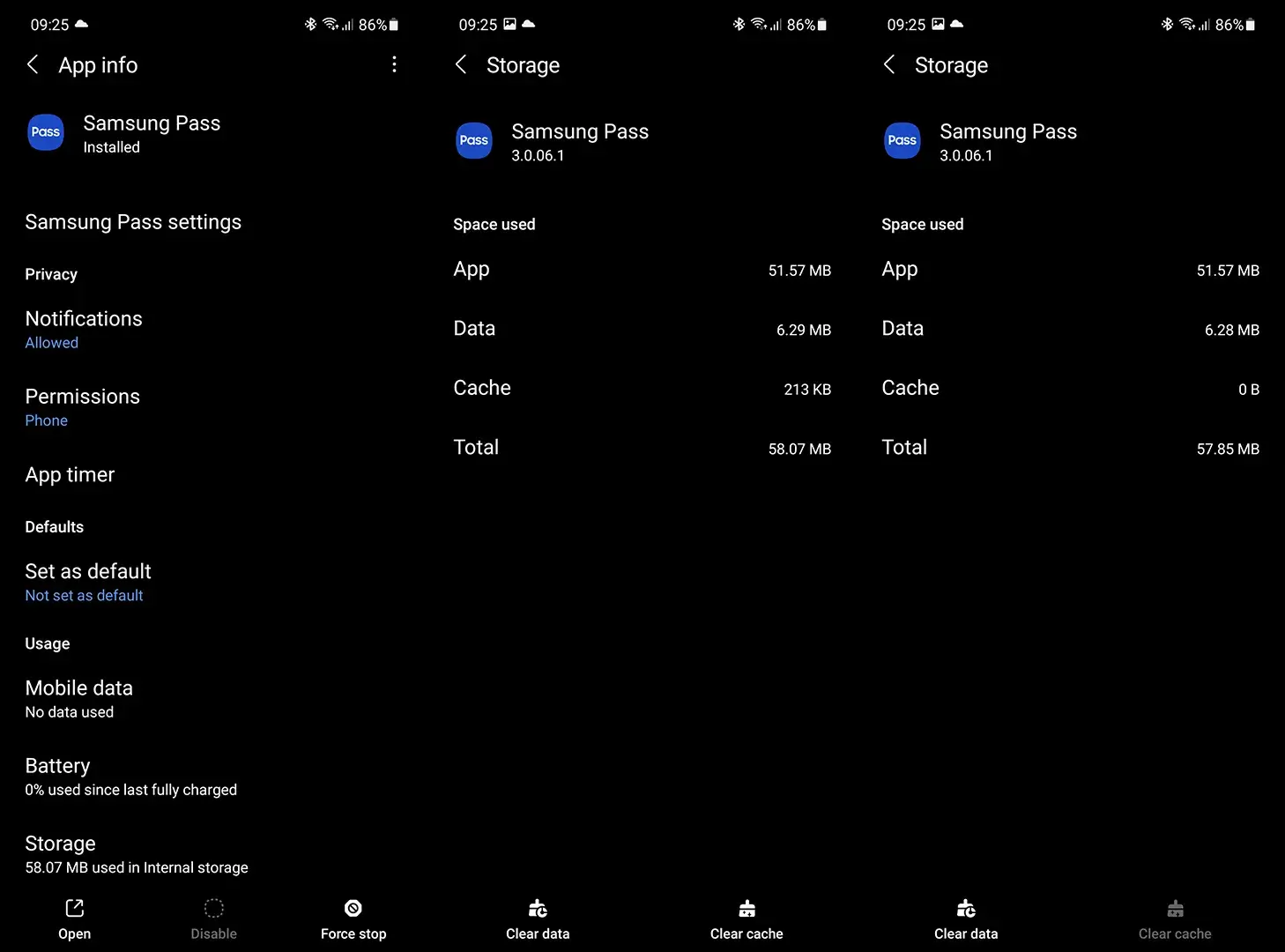 clear-cache-samsung-pass