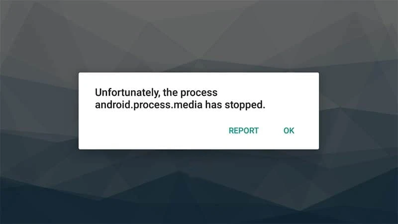 réparer Android.Process.Media S'est arrêté Erreur