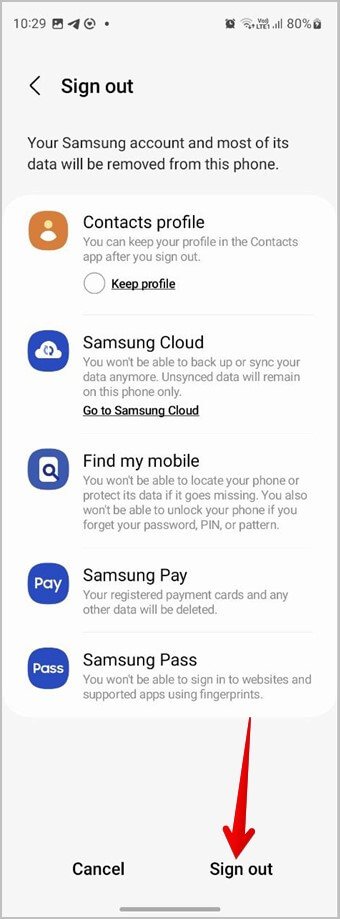 logout-samsung-account