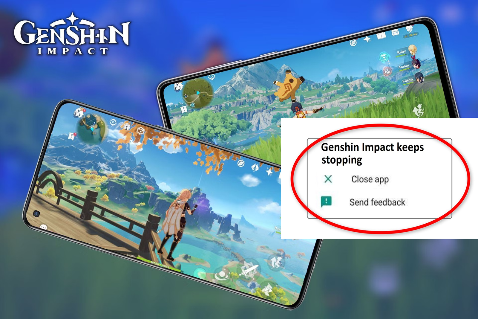 Corriger Genshin Impact N'arrête pas de planter/s'arrêter Sur Android