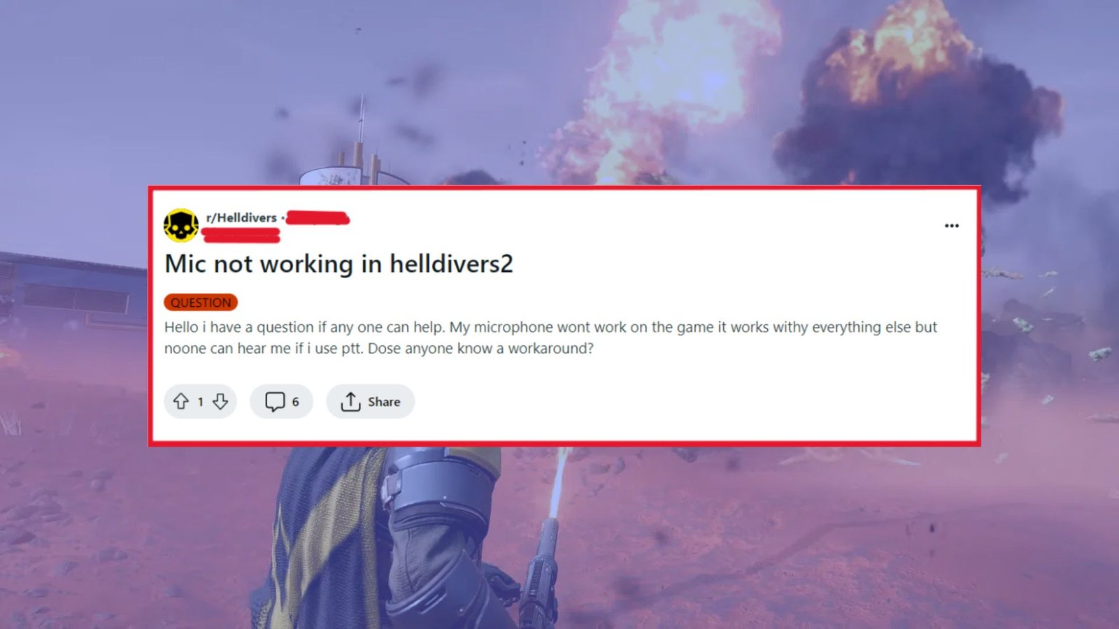 Helldivers 2 : Comment réparer Micro ou chat vocal Ne fonctionne pas